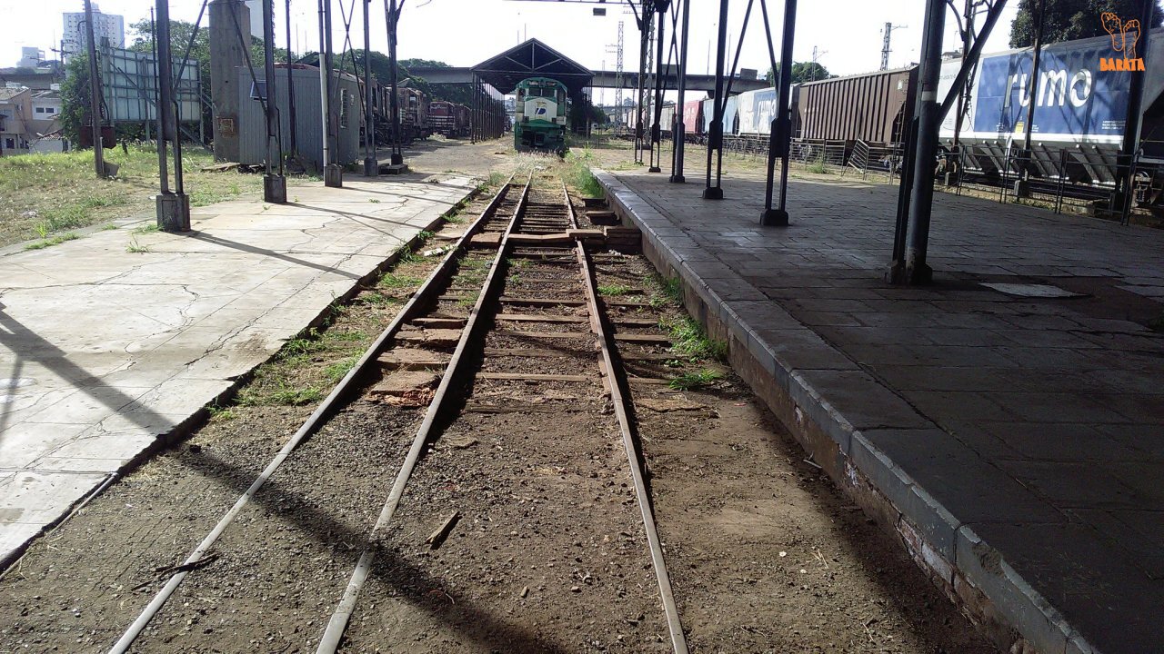 Estação Abandonada (Foto: Barata)