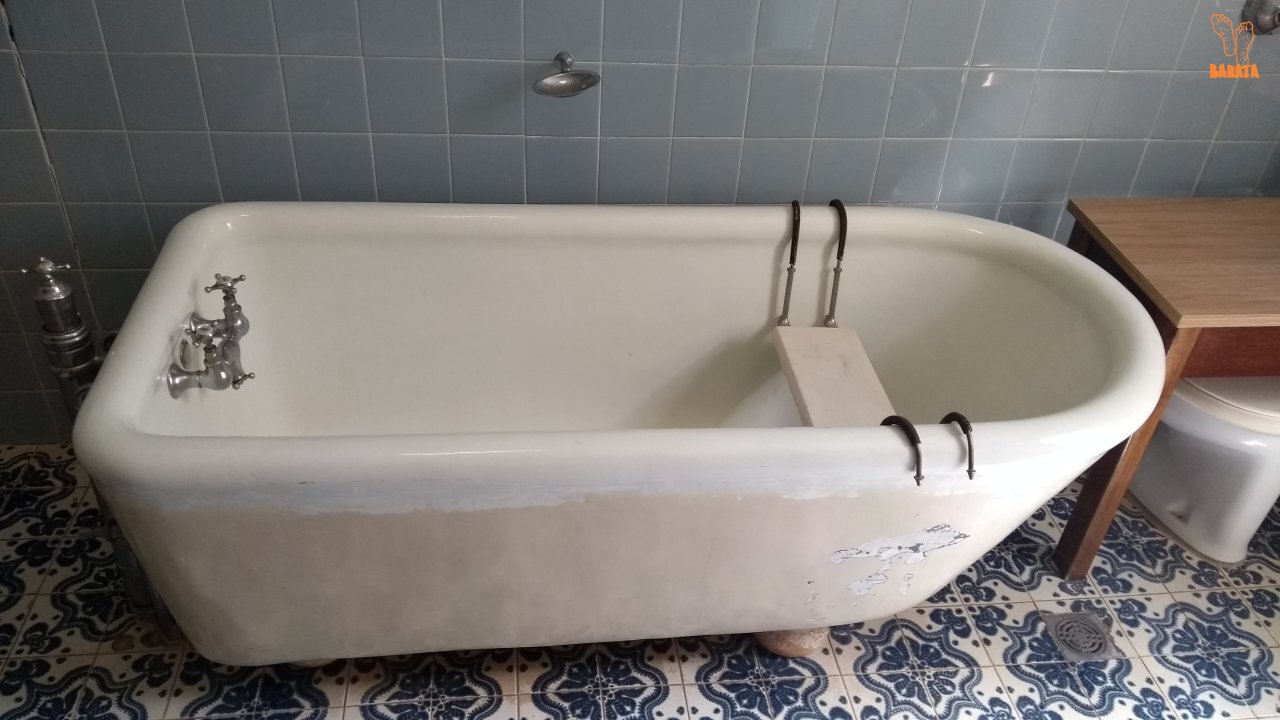 Banheira do Mário de Andrade (Foto: Barata)